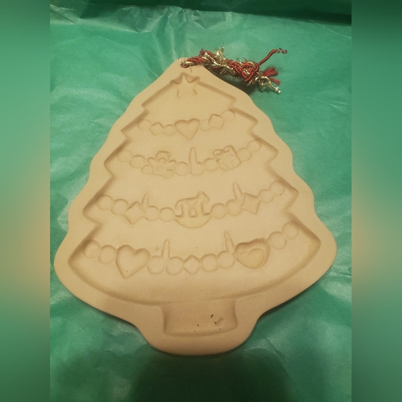 Vintage Brown Bag Cookie Art 1986 Hill Design Christmas Tree Mold - Picture 5 of 6